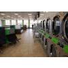 Washer & Dryer use the Green Citron Huebsch graphics and the Chrome doors.